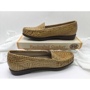 SAS Simplify Tripad Loafers Womens 6.5M Caramel New